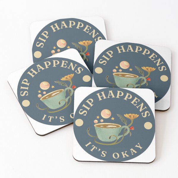 Item preview, Sip Happens – Coffee Chaos Design designed and sold by theuntamedverse.