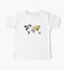 World Map Sandy world Baby Tee