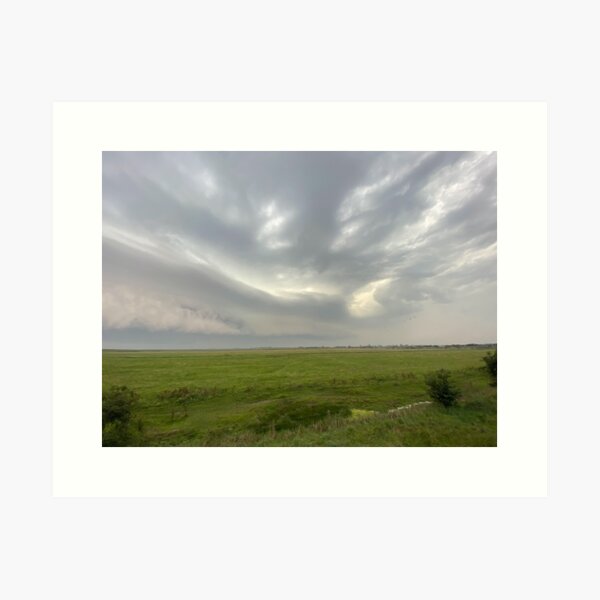 Item preview, Mothership clouds forming, RSPB Freiston Shore, Lincolnshire, UK designed and sold by Kate Anderson Art.