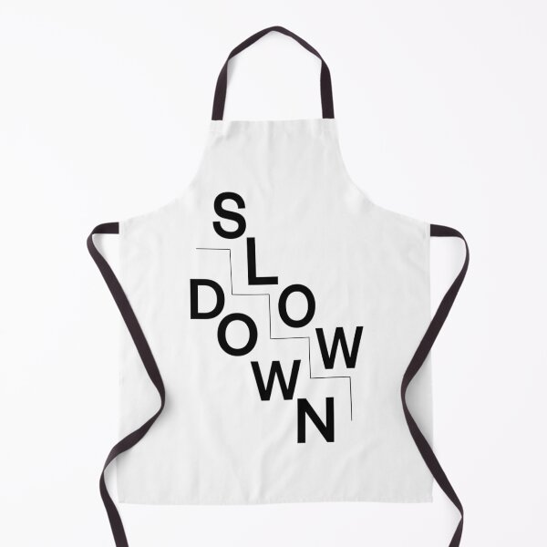Item preview, Slow Down Staircase Design | Mindful Step-by-Step Typography Art designed and sold by RnBcreative.