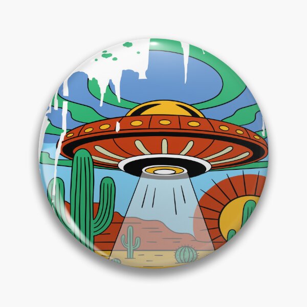 Item preview, Alien Obsessed Friends in Strange Places Roswell New Mexico 70's Desert designed and sold by Chelsealuv Krigbaum.