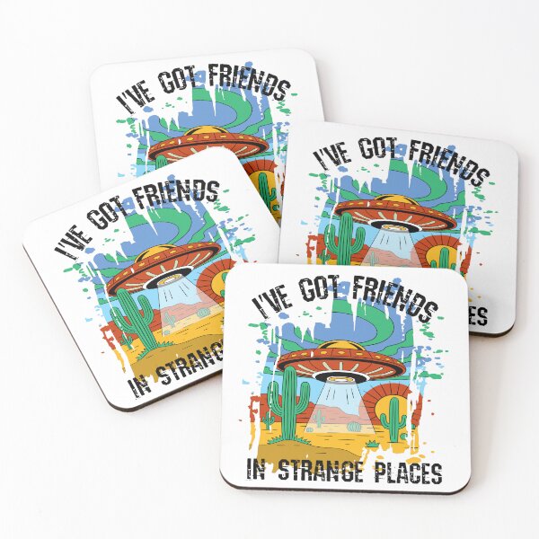 Item preview, Alien Obsessed Friends in Strange Places Roswell New Mexico 70's Desert designed and sold by Chelsealuv Krigbaum.