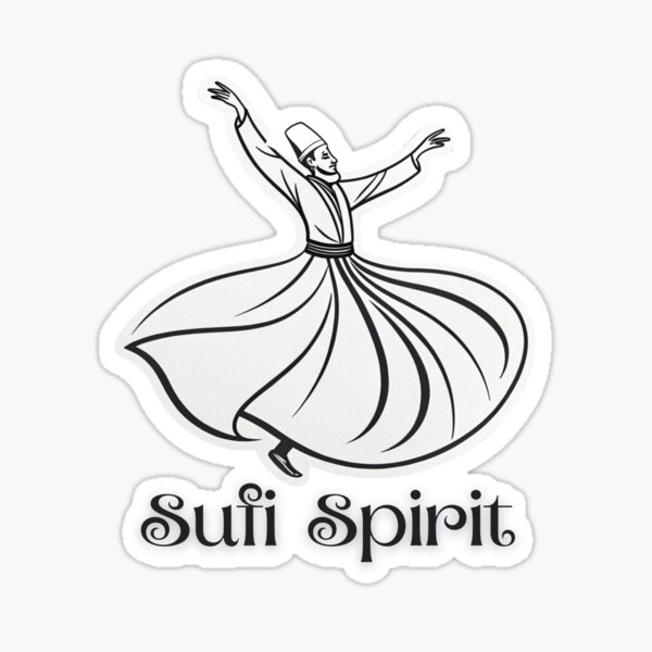 Item preview, Whirling Dervish Sufi Spirit Dance Art Design designed and sold by asliberry.