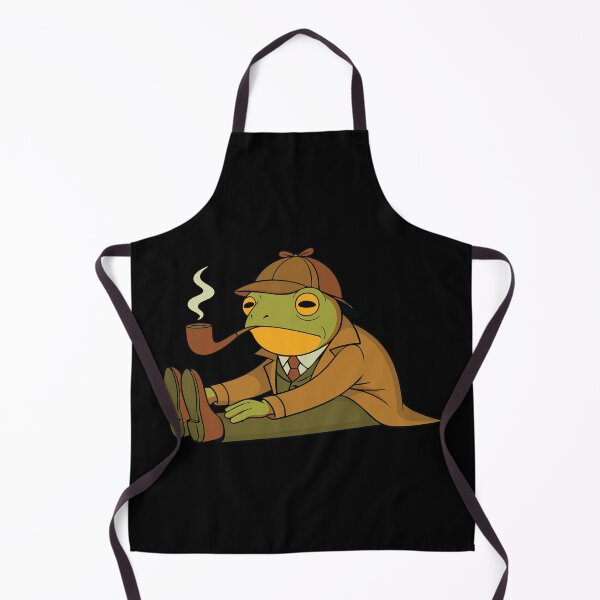 Item preview, Detective Frog Does Yoga – Zen Sleuth in Stretch Mode T-Shirt designed and sold by BambaKchula.