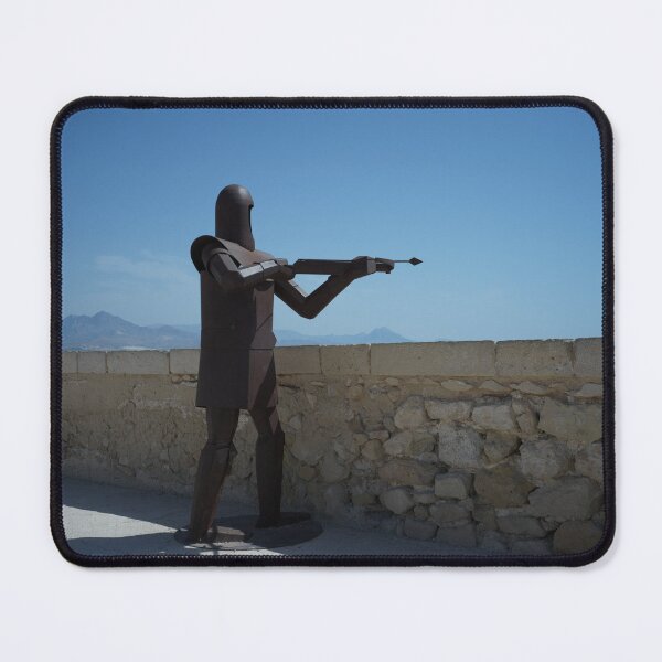 Item preview, Crossbow man sculpture in Alicante Castle designed and sold by Malcolm Snook.