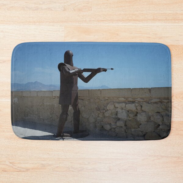 Item preview, Crossbow man sculpture in Alicante Castle designed and sold by Malcolm Snook.