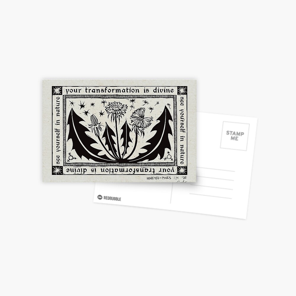 Item preview, Postcard designed and sold by honeyed-pines.