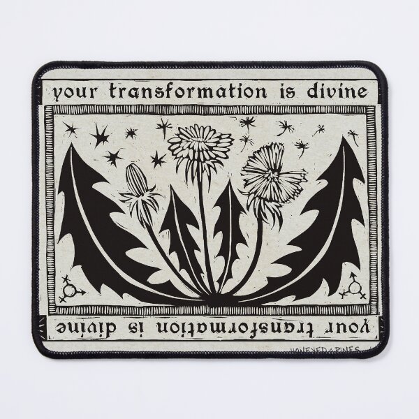 Item preview, your transformation is divine designed and sold by honeyed-pines.