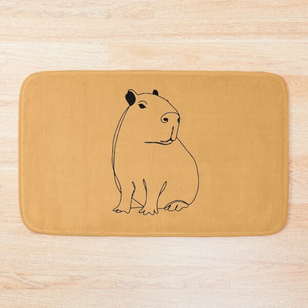Item preview, Capybara Minimalist - 1 designed and sold by ByGio.