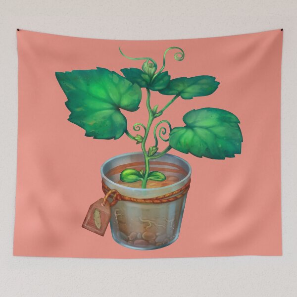 Item preview, Cucumber plant designed and sold by fictionalfriend.