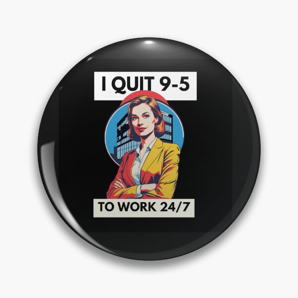 Item preview, "I Quit 9 to 5" Pop Art T-Shirt for Entreprenuers designed and sold by PopArtPreneur.