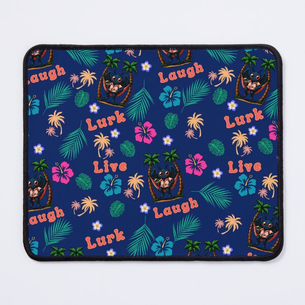 Item preview, Live Laugh Lurk – Tropical Mothman Pattern designed and sold by Awitchinthyme.