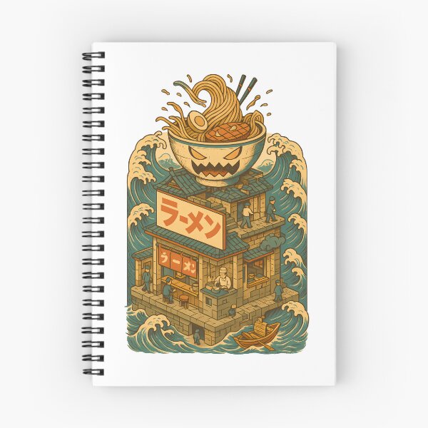 Item preview, Ramen House on the Ocean Waves designed and sold by M00ri.