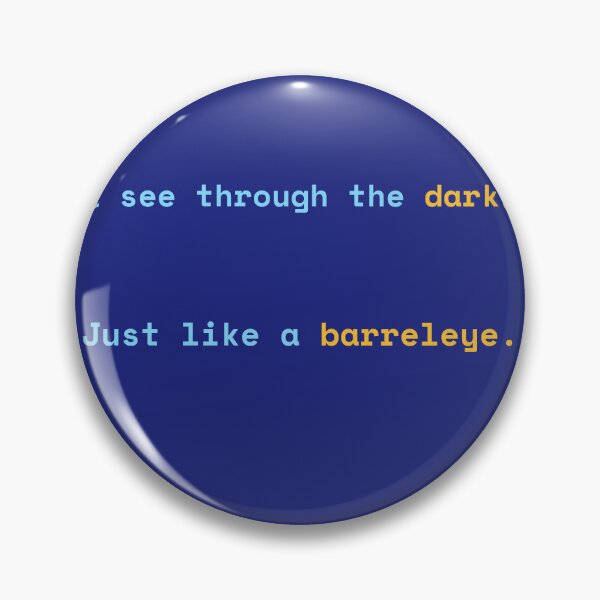 Item preview, See Through the Dark – Barreleye Fish Deep Sea Quote Shirt designed and sold by KWkindwaves.
