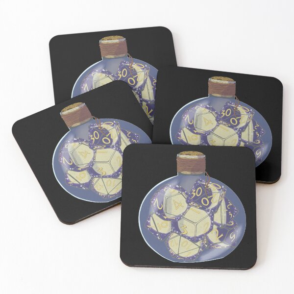 Item preview, Moon Phases Dice Potion designed and sold by Ivorycrow.