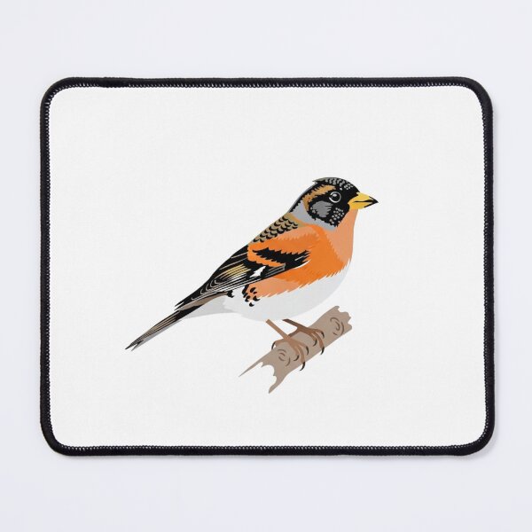 Item preview, The Brambling - Minimalist Winter Bird designed and sold by TheArtEngineer.