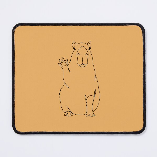 Item preview, Capybara Minimalist - 2 designed and sold by ByGio.