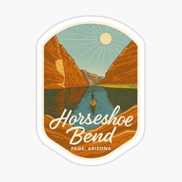 Item preview, Horseshoe Bend designed and sold by Trail & Tangle.