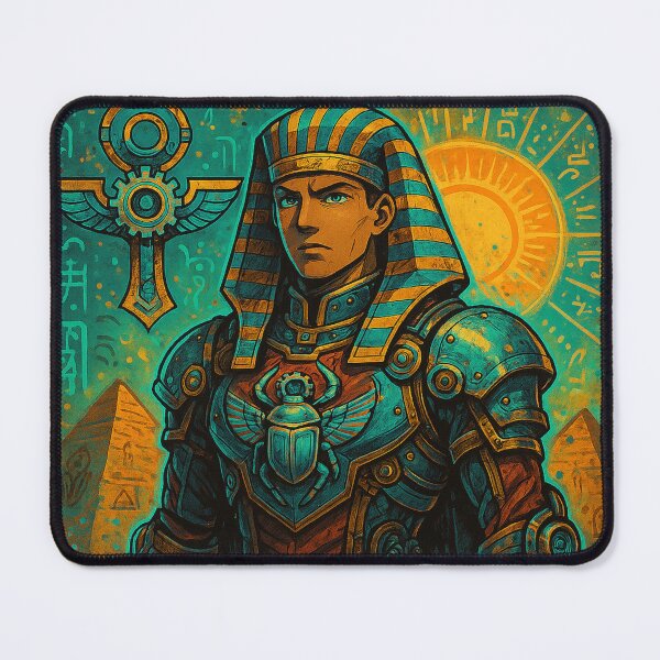 Item preview, Khepri Scarab Emblem: Steampunk Hero of the Sun designed and sold by VidyoeDesigns67.