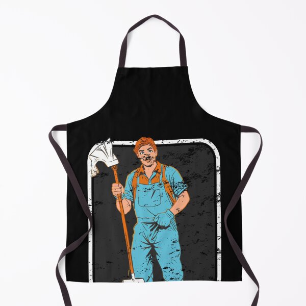 Item preview, Night Janitor Happy Mop Custodian men women Retro Vintage designed and sold by Jeangel97.