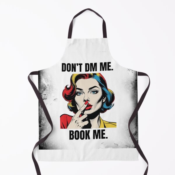 Item preview, "Don't DM Me, Book Me" Funny T-shirts for Entrepreneurs designed and sold by PopArtPreneur.