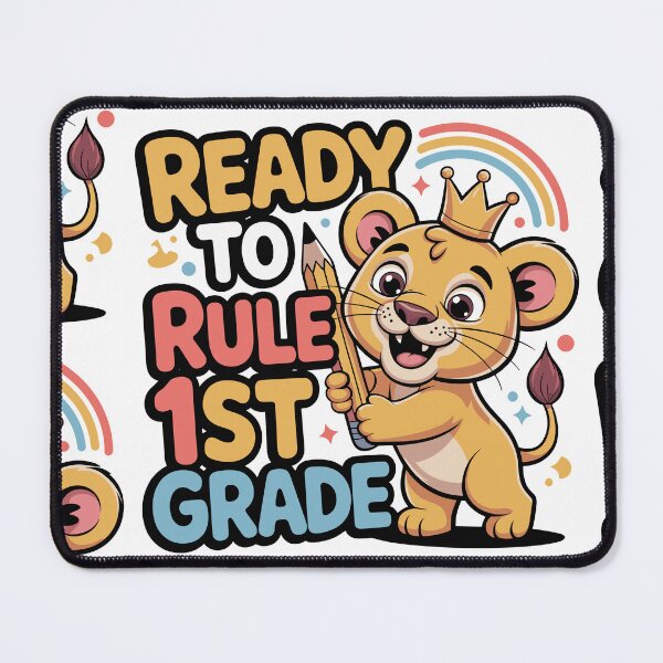 Item preview, Ready to Rule 1st Grade Cute Lion Back to School Design | 1st Grader Gift for Kids | First Day of School Sticker, Shirt & More designed and sold by HahaHandlesHub.