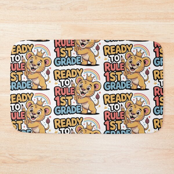 Item preview, Ready to Rule 1st Grade Cute Lion Back to School Design | 1st Grader Gift for Kids | First Day of School Sticker, Shirt & More designed and sold by HahaHandlesHub.