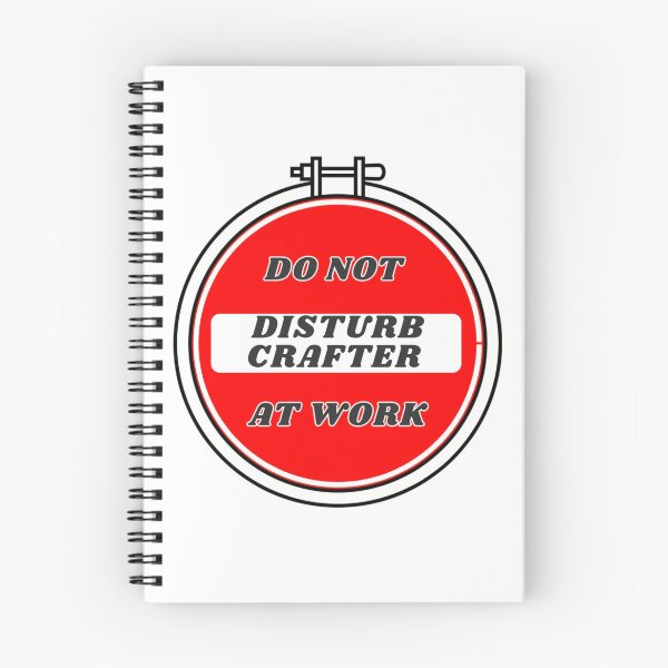 Item preview, Do not disturb crafter at work designed and sold by PrintsAsukaUK.