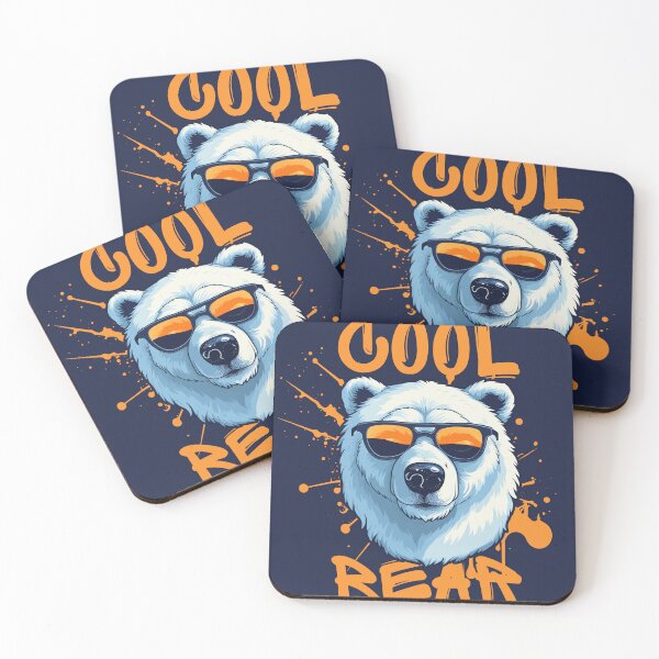 Item preview, Cool Bear – Fun & Trendy Cartoon Style Design designed and sold by Fayboo.