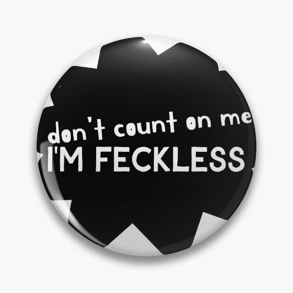 Item preview, Fun Don't Count On Me Text In Black And White  designed and sold by art64.