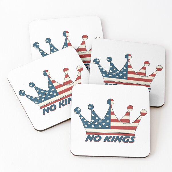 Item preview,  NO KINGS  -  CROWN - ANTI  MONARCHY - AMERICAN FLAG designed and sold by Gihan-Design.
