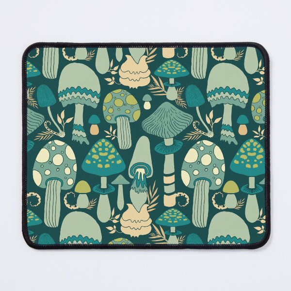 Item preview, Mushroom Bop Repeating Pattern designed and sold by Vibezgarden.