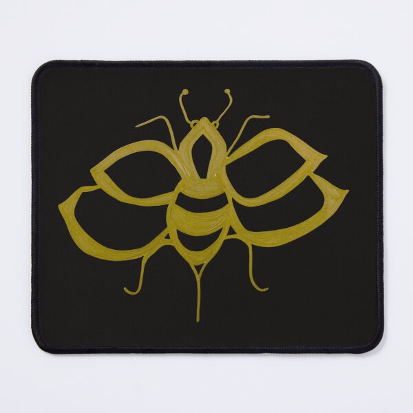 Item preview, Golden Bee – Minimalist Line Art designed and sold by DarLenn..