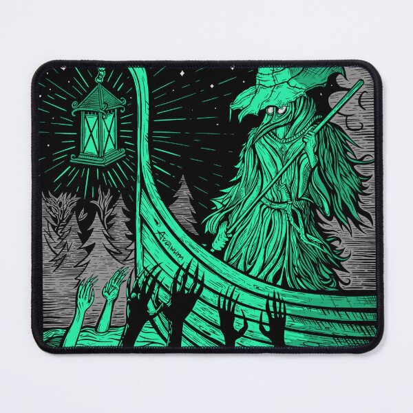 Item preview, The Hermit - Gothic Fantasy Tarot Illustration designed and sold by Arcanumart.