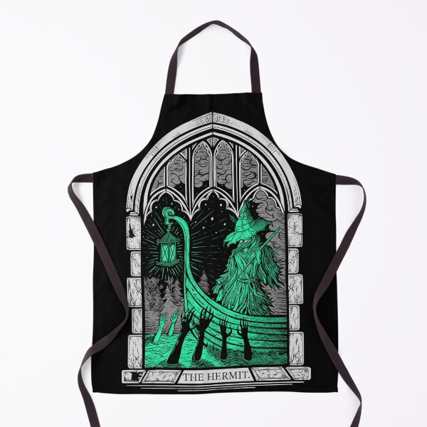 Item preview, The Hermit - Gothic Fantasy Tarot Illustration designed and sold by Arcanumart.