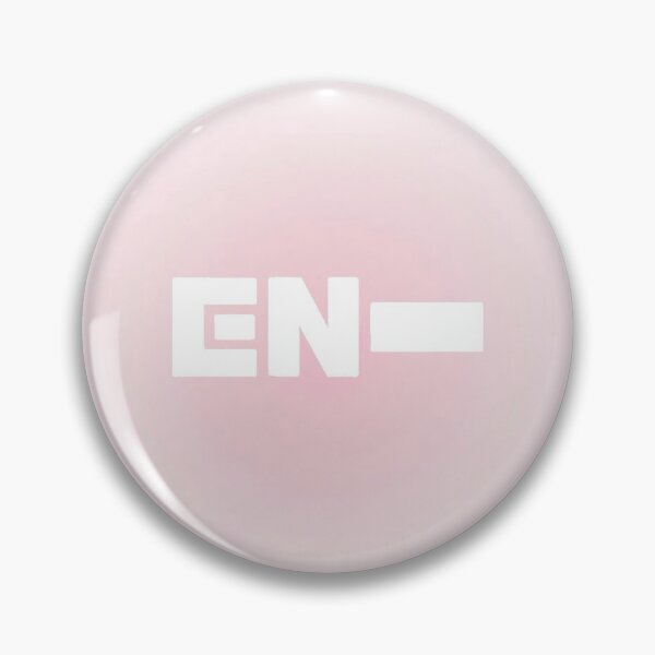 Item preview, enhypen pink logo designed and sold by merch-bySirine.