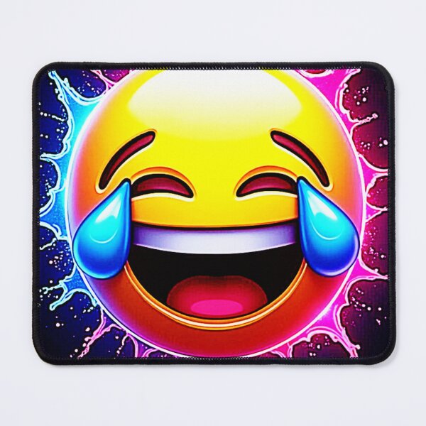 Item preview, Joyful Splash: Laughing Emoji Art designed and sold by Health And Fitness Posts e-Store.