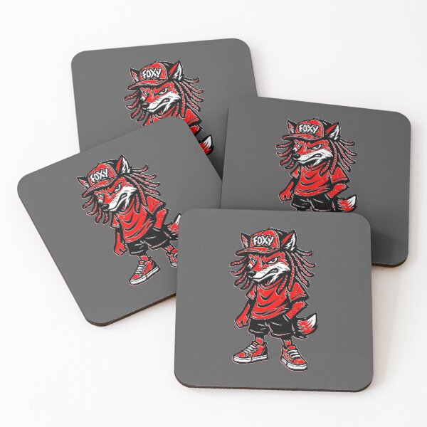 Item preview, Foxy Street Attitude Urban Animal Art designed and sold by 4rpixs.