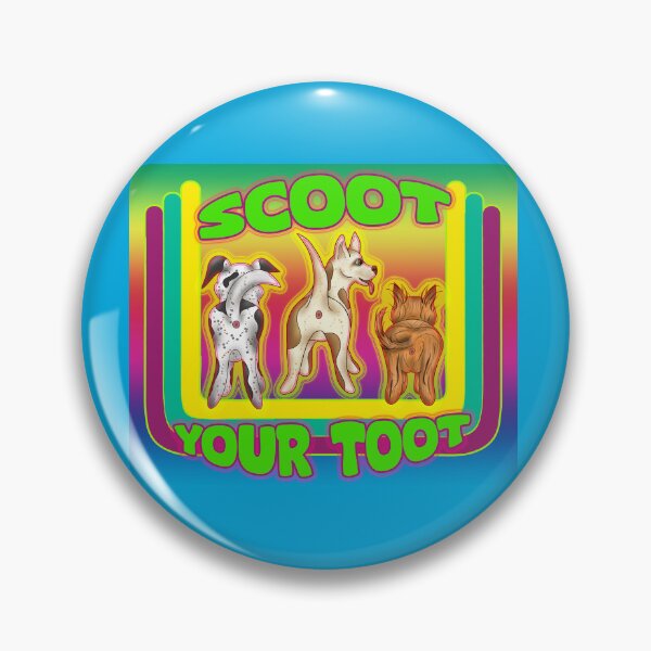 Item preview, Scoot Your Toot!  You're in the Way. designed and sold by maricablue.