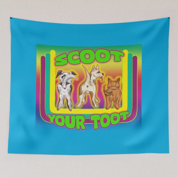 Item preview, Scoot Your Toot!  You're in the Way. designed and sold by maricablue.