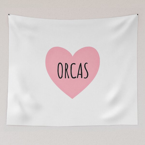 Item preview, I Heart Orcas  designed and sold by CharmStudio.