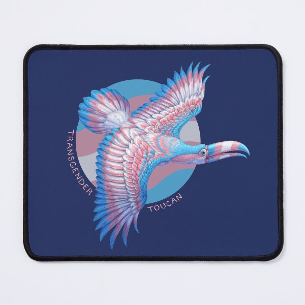 Item preview, Transgender Toucan (with text) designed and sold by R.A.  Faller.