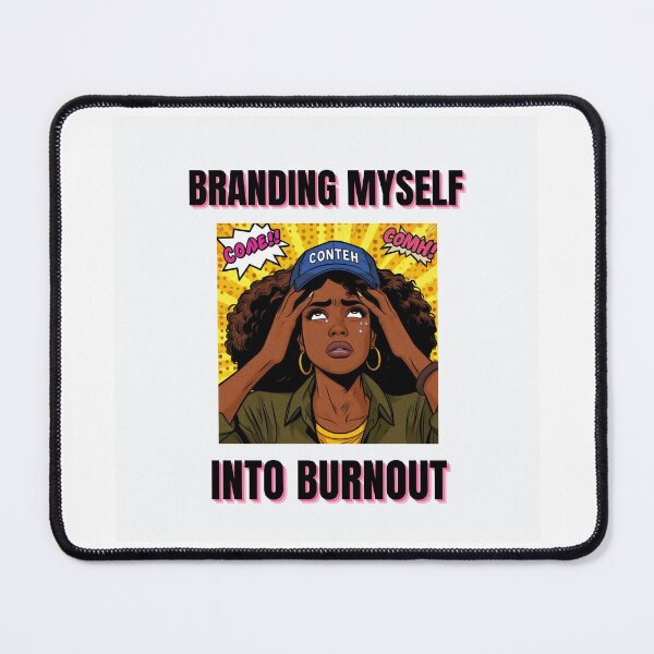 Item preview, "Branding Myself into Burnout" Funny T-shirts For Entrepreneurs designed and sold by PopArtPreneur.