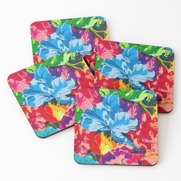 Item preview, Multicolored tulips designed and sold by Sandrinebgt.