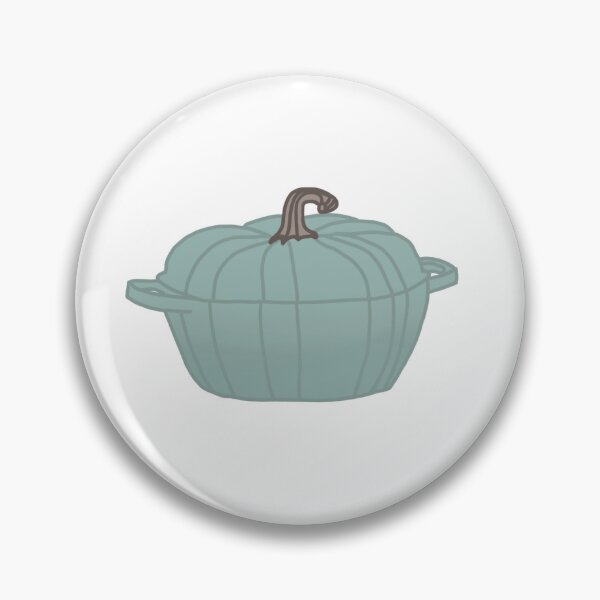 Item preview, Le Creuset Pumpkin Dutch Oven designed and sold by mikaylamadison-.
