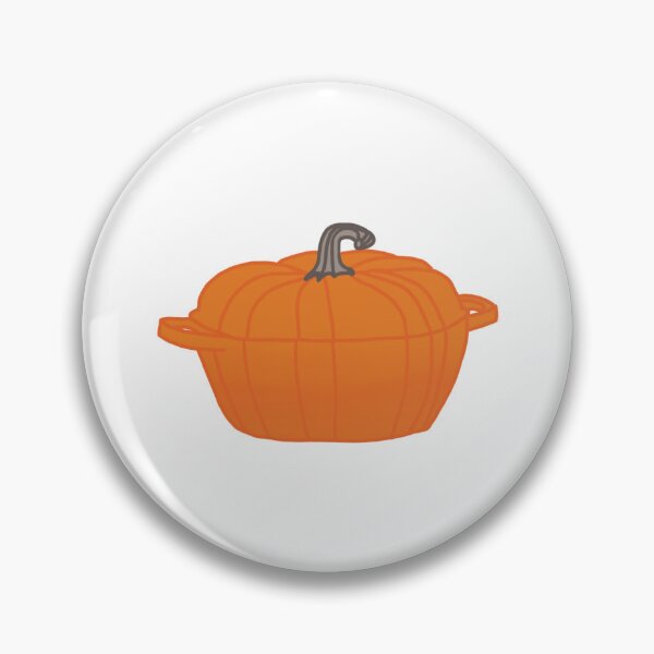 Item preview, Le Creuset Pumpkin Dutch Oven designed and sold by mikaylamadison-.