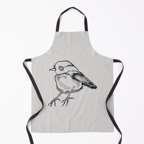 Item preview, cute bird, sweet cartoon drawing, girly and childish designed and sold by Half Mess.