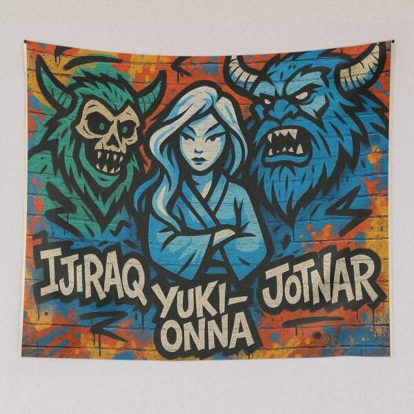 Item preview, Ijiraq, Yuki-Onna and Jotnar 06 designed and sold by AIfolklore.