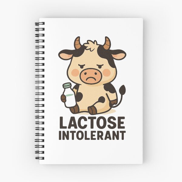 Artikelvorschau, Laktoseintolerante Kuh | Lustiges milchfreies Meme | süßes Cartoon-Design entworfen und verkauft von Stylewhimsy.