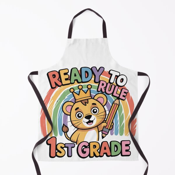 Item preview, Ready to Rule 1st Grade Rainbow Lion Design | Cute Back to School Shirt for Kids | First Day of School Gift for Students & Classrooms designed and sold by HahaHandlesHub.